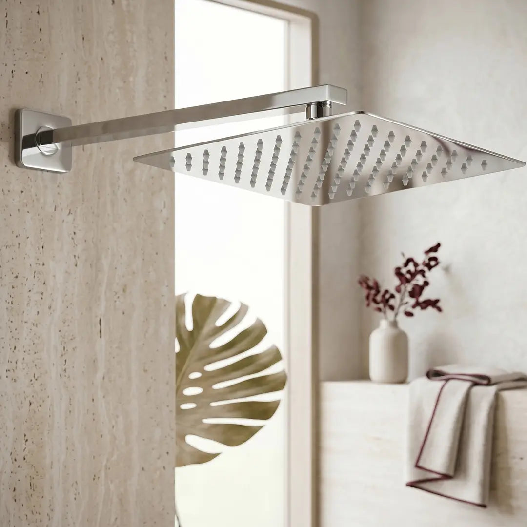 Quadratische Regendusche JS-P015 30cm Chrom
