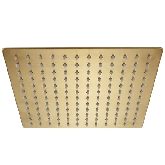 Quadratische Regendusche JS-P015BG 30cm Gold Matt