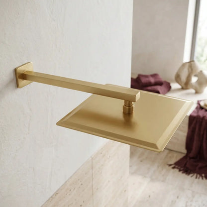Quadratische Regendusche JS-P015BG 30cm Gold Matt