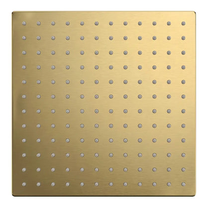 Quadratische Regendusche JS-P015BG 30cm Gold Matt