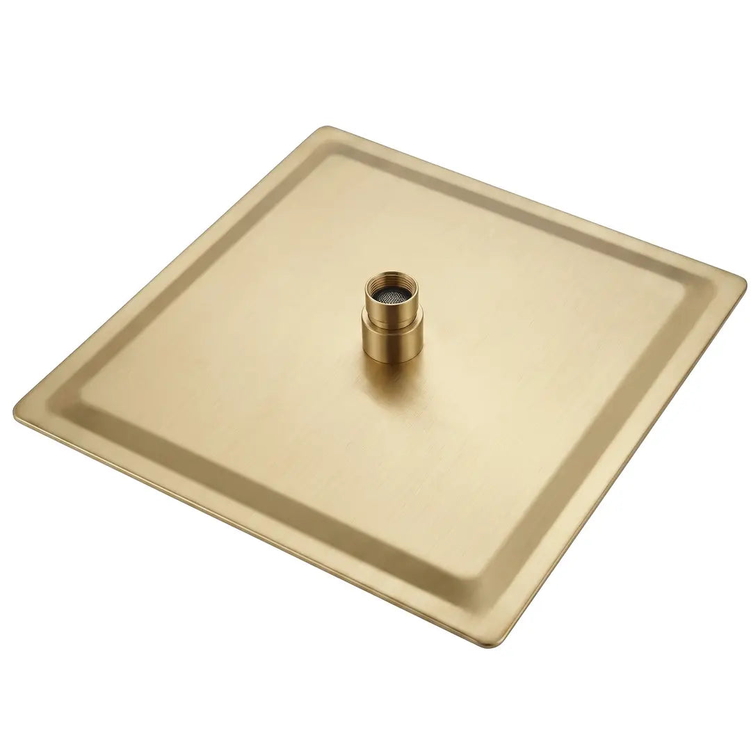 Quadratische Regendusche JS-P015BG 30cm Gold Matt
