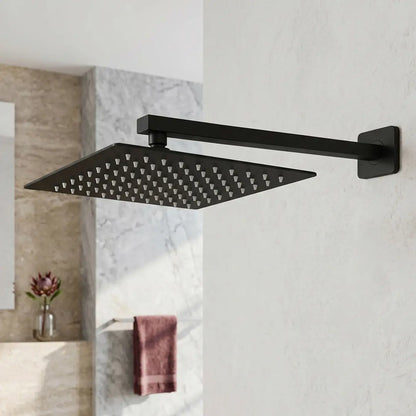 Quadratische Regendusche REA JS-P015B 30cm Schwarz