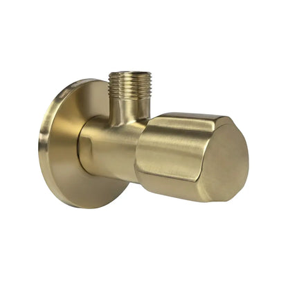 Eckventil 1/2 × 3/8 Zoll Gold Matt