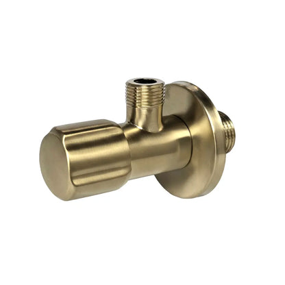 Eckventil 1/2 × 3/8 Zoll Gold Matt