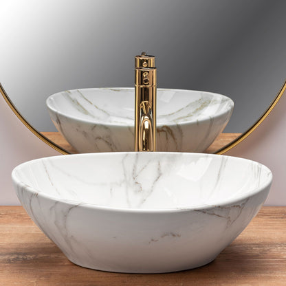 Aufsatzwaschbecken Sofia Shiny Aiax 41x34,5cm