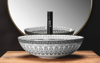 Aufsatzwaschbecken Arte Dark Grey ∅ 40cm