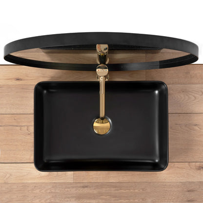 Aufsatzwaschbecken Avia Black Matt 50,5x34,5cm