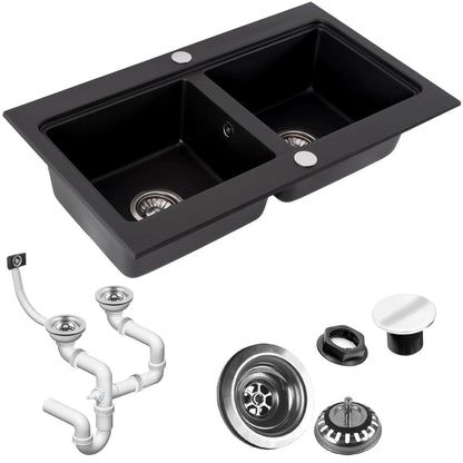Spülbecken Caddy Black