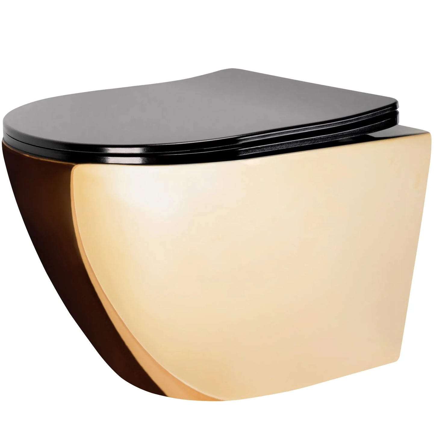 Toilette Carlo Black Gold