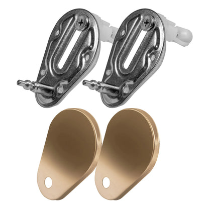 Toilette Carlo White Gold Edge