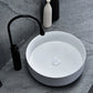 15% Rabatt! Aufsatzwaschbecken Elma Weiß ∅ 45cm