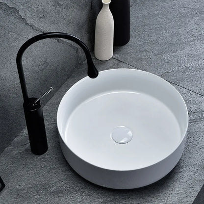 Aufsatzwaschbecken Elma Weiß ∅ 45cm