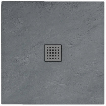 Duschtasse Grey Rock 90x90cm