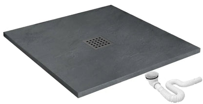 Duschtasse Grey Rock 90x90cm