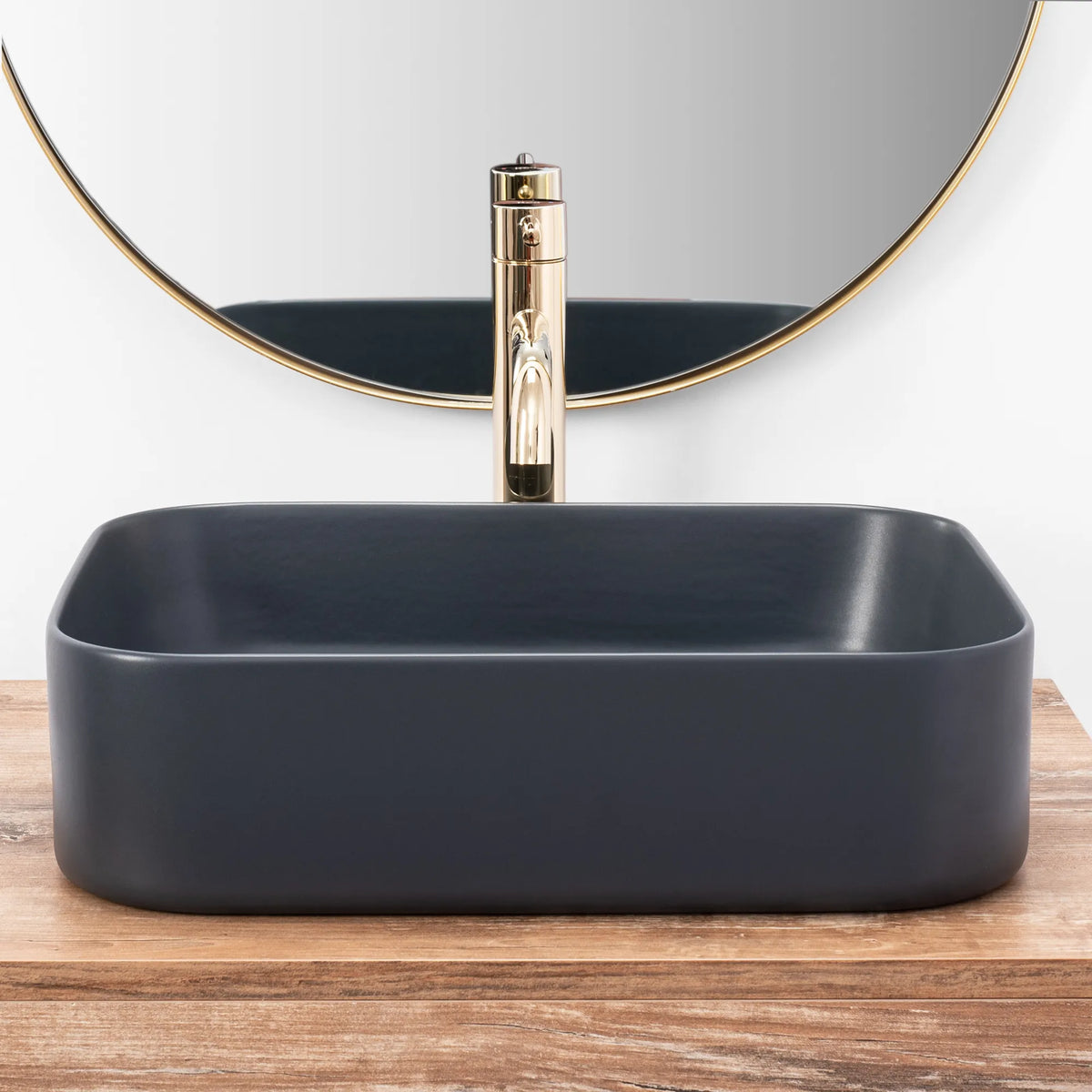 Aufsatzwaschbecken Kaya Blue Navy 46x36cm