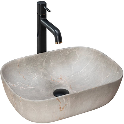 Aufsatzwaschbecken Livia Beige 46,5x33,5cm