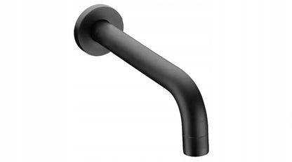 Dusche mit Wannenauslauf Unterputz Lungo Black