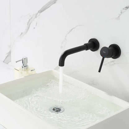 Armatur Unterputz Lungo Long Black