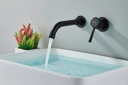 Armatur Unterputz Lungo Long Black