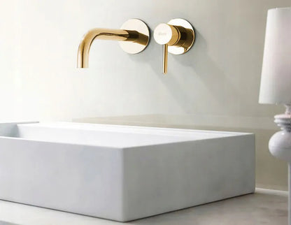 Armatur Unterputz Lungo Gold Poliert