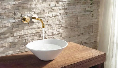 Armatur Unterputz Lungo Gold Poliert