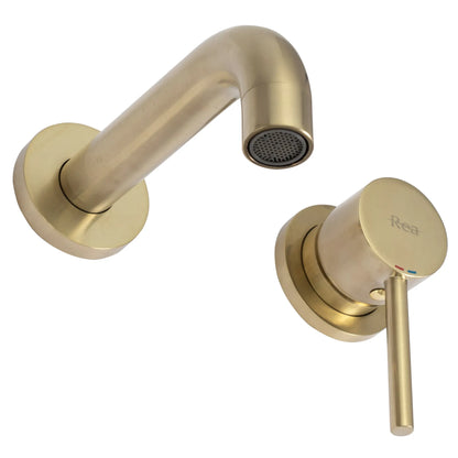 Armatur Unterputz Lungo Gold Matt