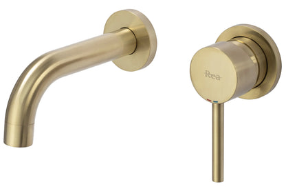 Armatur Unterputz Lungo Gold Matt
