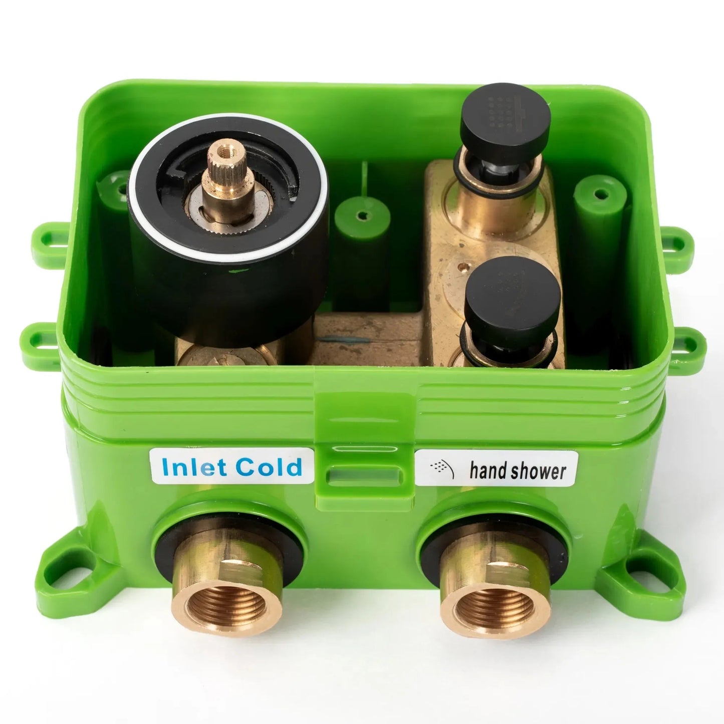 Dusche Miler Gold Poliert (mit Thermostat)