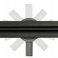 Duschrinne Neo Slim Black 50-100cm