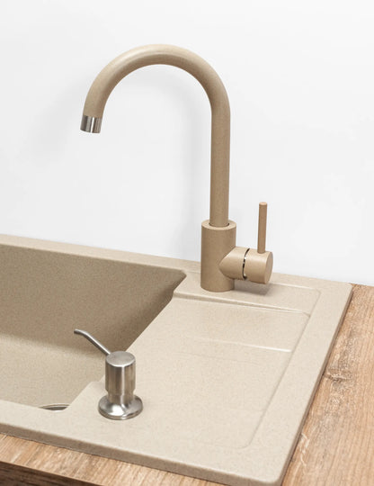 Spülbecken Granit Nils Beige 5in1