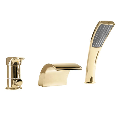 Badewannenarmatur Riven Gold