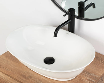 Aufsatzwaschbecken Roma White 56x40 cm