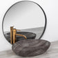 Aufsatzwaschbecken Roxy Stone Grey 49x31cm