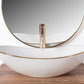 Aufsatzwaschbecken Royal Goldrand 62,5x36cm