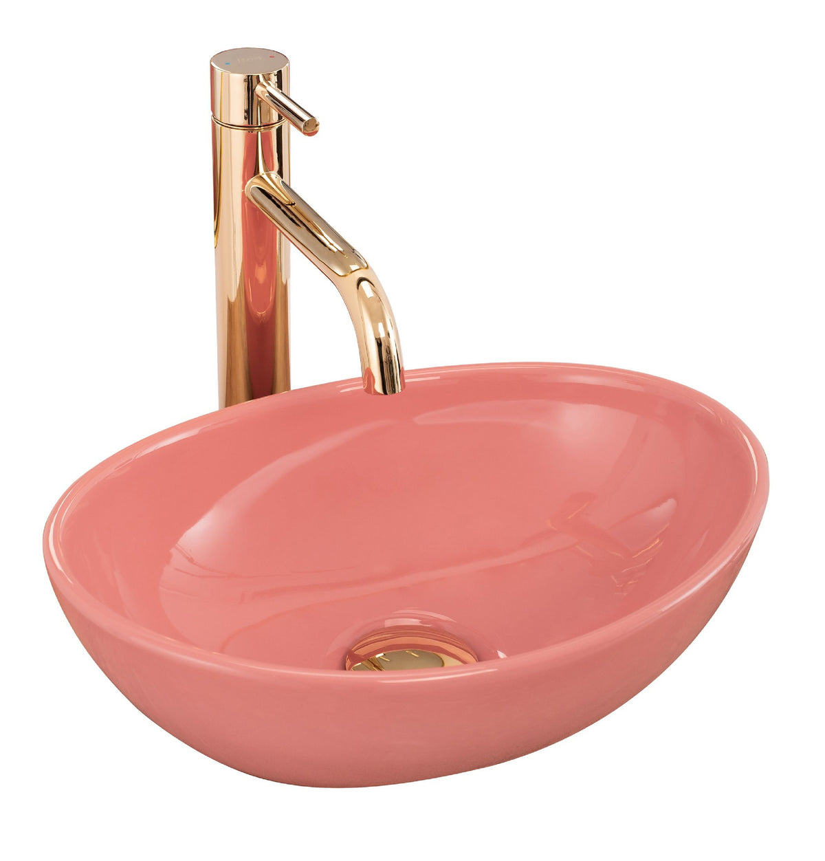 Aufsatzwaschbecken Sofia Mini Pink 35,5x27cm