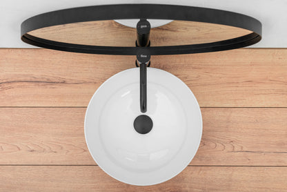 Aufsatzwaschbecken Stella White Edge Ø36cm