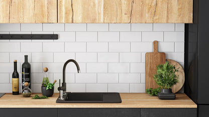 Spülbecken Granit Sten Black