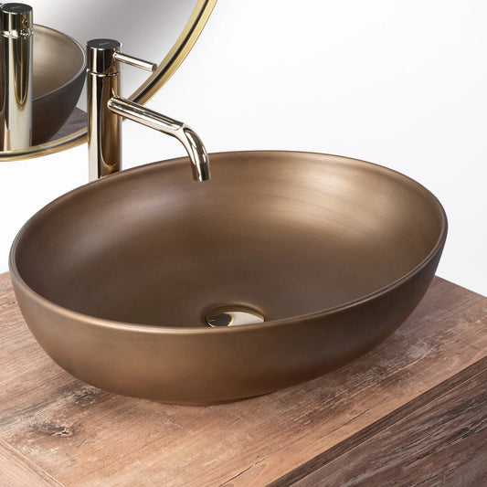 Aufsatzwaschbecken Villa Gold 51,5cm
