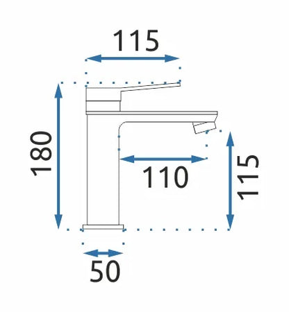 Armatur Viral Low Black