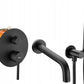 Badewannenarmatur Unterputz Lungo Black