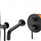 Badewannenarmatur Unterputz Lungo Black
