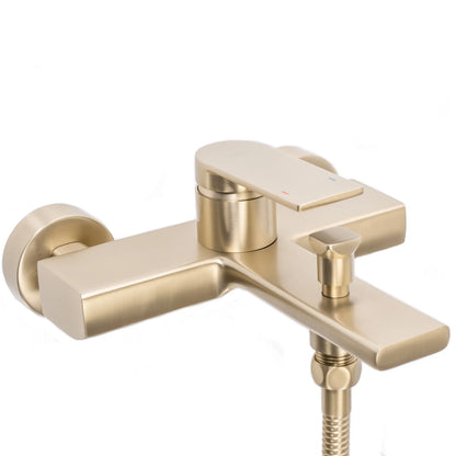 15% Rabatt! Badewannenarmatur Verso Gold Matt